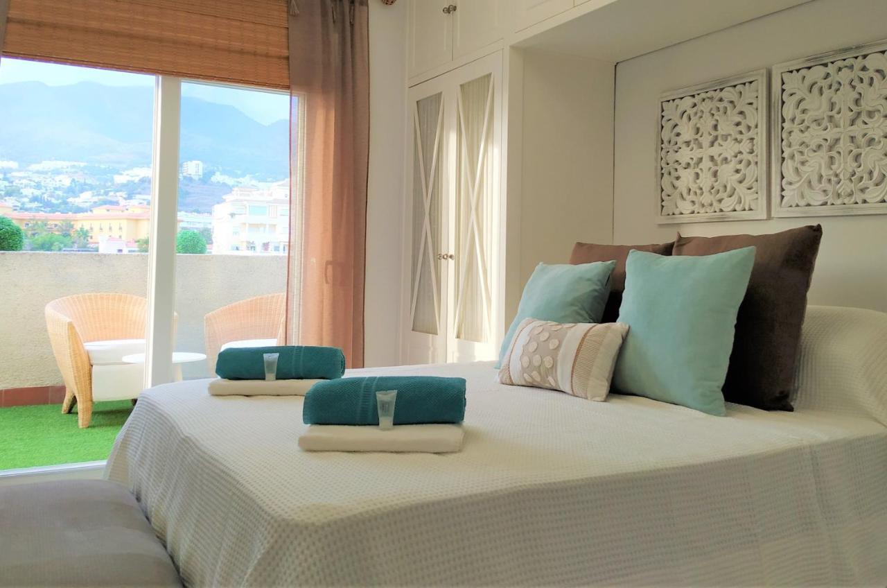 Pena Beach 3 Bedroom Duplex, Bbq, Pool, Sea Views, Benalmádena Εξωτερικό φωτογραφία